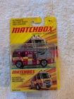 2010 MATCHBOX SUPERFAST LESNEY EDITION DENNIS SABRE FIRE TRUCK, Sealed Pack