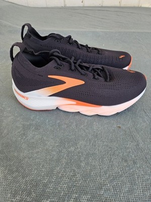 Brooks Glycerin Flex Black/Orange Size 11 Mens Medium Width. New No Box.