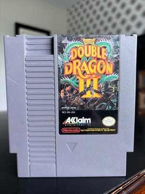 Double Dragon III: The Sacred Stones Nintendo NES Video Game Pak Cartridge