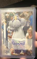 2020 Topps Opening Day - Mascot Autographs Tampa Bay Rays #MA-R (AU, RC)