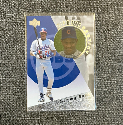 Vintage 1996 Upper Deck Diamond Destiny Silver Sammy Sosa #DD13 Chicago Cubs