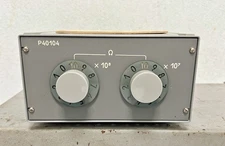 1 10 50 100 1000 MOhm Decade resistance standard box resistor 0.05% P40104