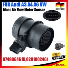 Luftmassenmesser für VW GOLF 5 PASSAT AUDI A3 8P A4 B6 B7 1.9 2.0TDI #0281002461
