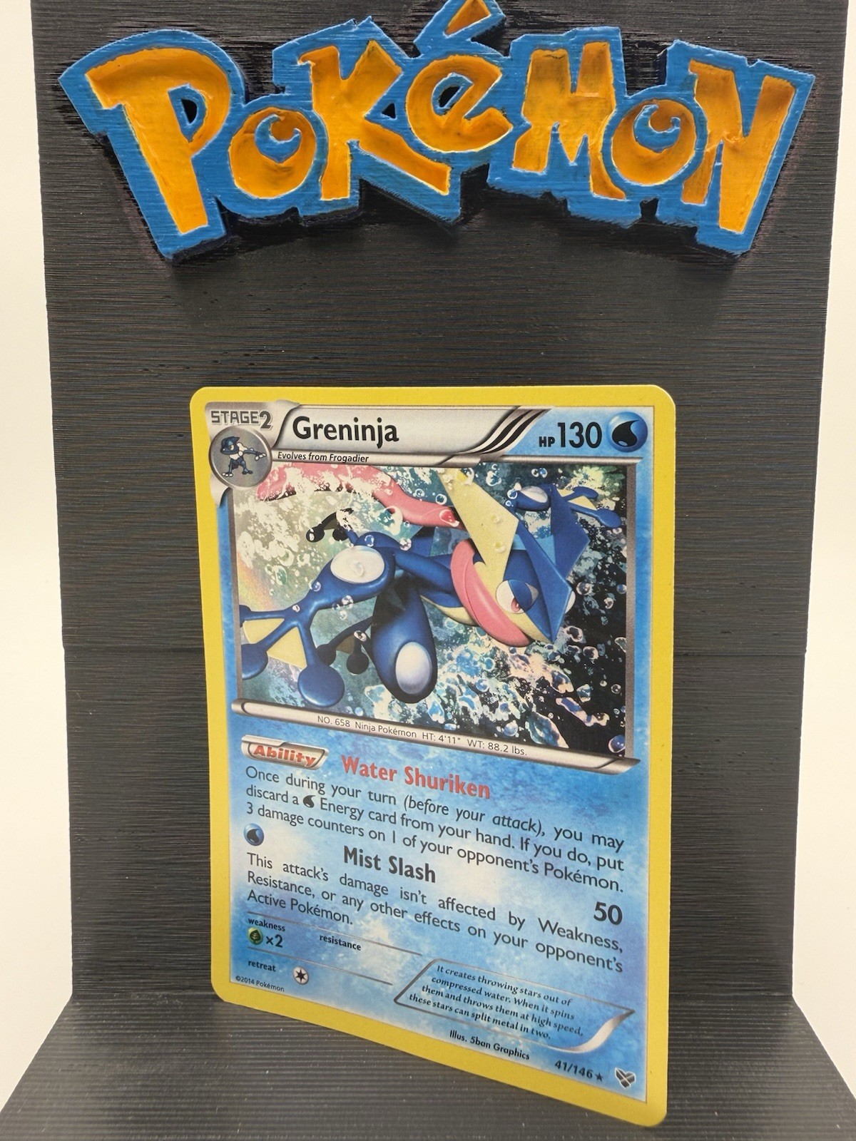Greninja 41/146 Holo Rare Holo XY Base Set Pokemon TCG