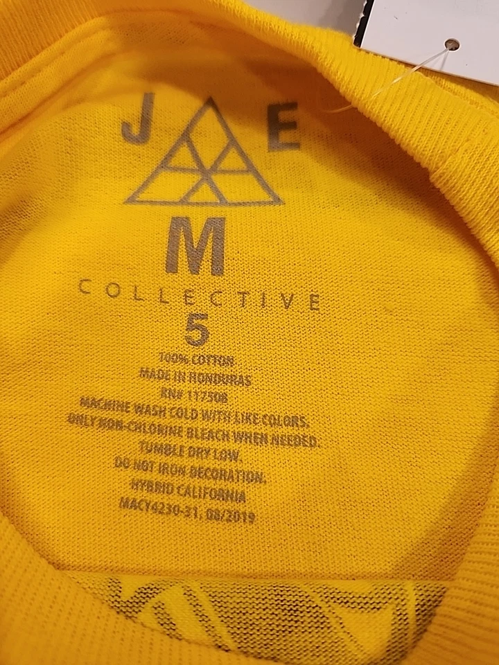 Nueva con etiquetas Camiseta Jem Boys con espalda ajustada talla 5 gráfico brillante Foto 4 de 4
