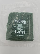 Proper No Twelve Irish Whiskey Green Wristband NEW