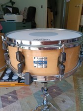 Yamaha Stage Custom Snare - 14" Nouveau Advantage "Natural Wood" New Remo Head