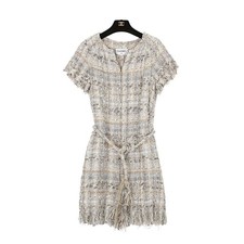 CHANEL Tweed Dress Size 40 154769877 [P]
