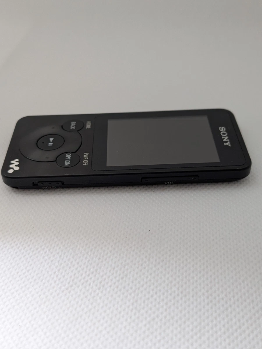 Sony Walkman lecteur MP3 noir, lecteur numérique de musique avec radio FM