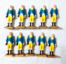 MARX TOYS PLASTIC PRESIDENTS GEORGE WASHINGTON LOT OF 10