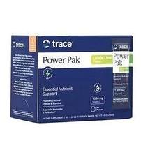 Trace Minerals Power Pak, Lemon Lime, 26 ct, 1200mg Vitamin C, Zinc, Magnesium