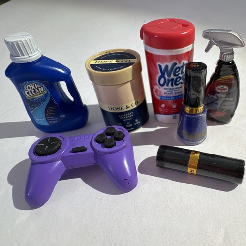 Mini Brands Miniature NOT Food Lot Plastic 7 items