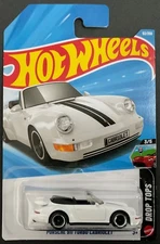 Hot Wheels PORSCHE 911 TURBO CABRIOLET, White, 2026 C-Case,  ** BOX SHIPPING **