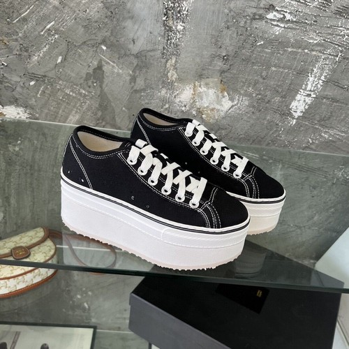 Zapatos informales R13, zapatos de plataforma, lona transpirables para mujer, zapatos de tabla - Imagen 15 de 41