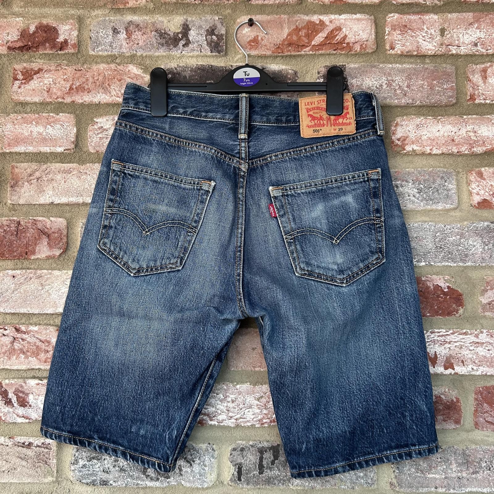 Levi’s 501 Original Denim Shorts - W29 RRP image 4