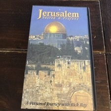 Jerusalem Sacred And Profane JOURNEY WITH Rick Ray 1996 VHS