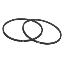 2Pcs O-584 O Type V-belt 584mm/23" Inner Length x 0.39" W x 0.24" H