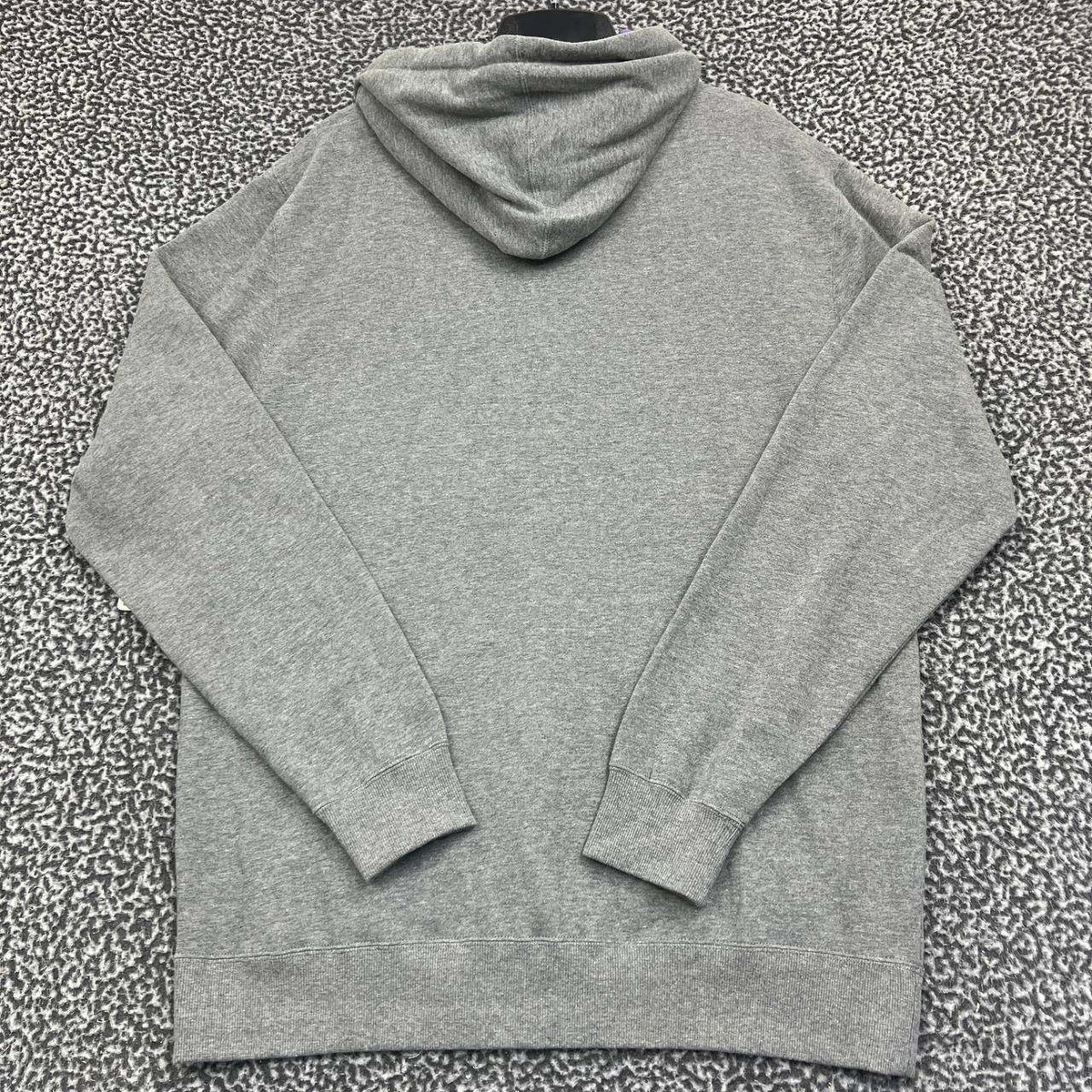 Neff Hoodie Men Large Gray Purple Full Zip Long Sleeve Pocket 