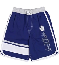 Outerstuff NHL Big Boys Youth XL 18 Swim Shorts Toronto Maple Leafs Bieber Blue