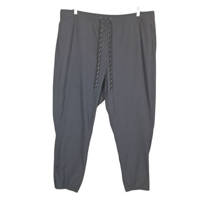 OuterKnown Jogger Men XXL Black Drawstring Lounge Performance Activewear Wicking