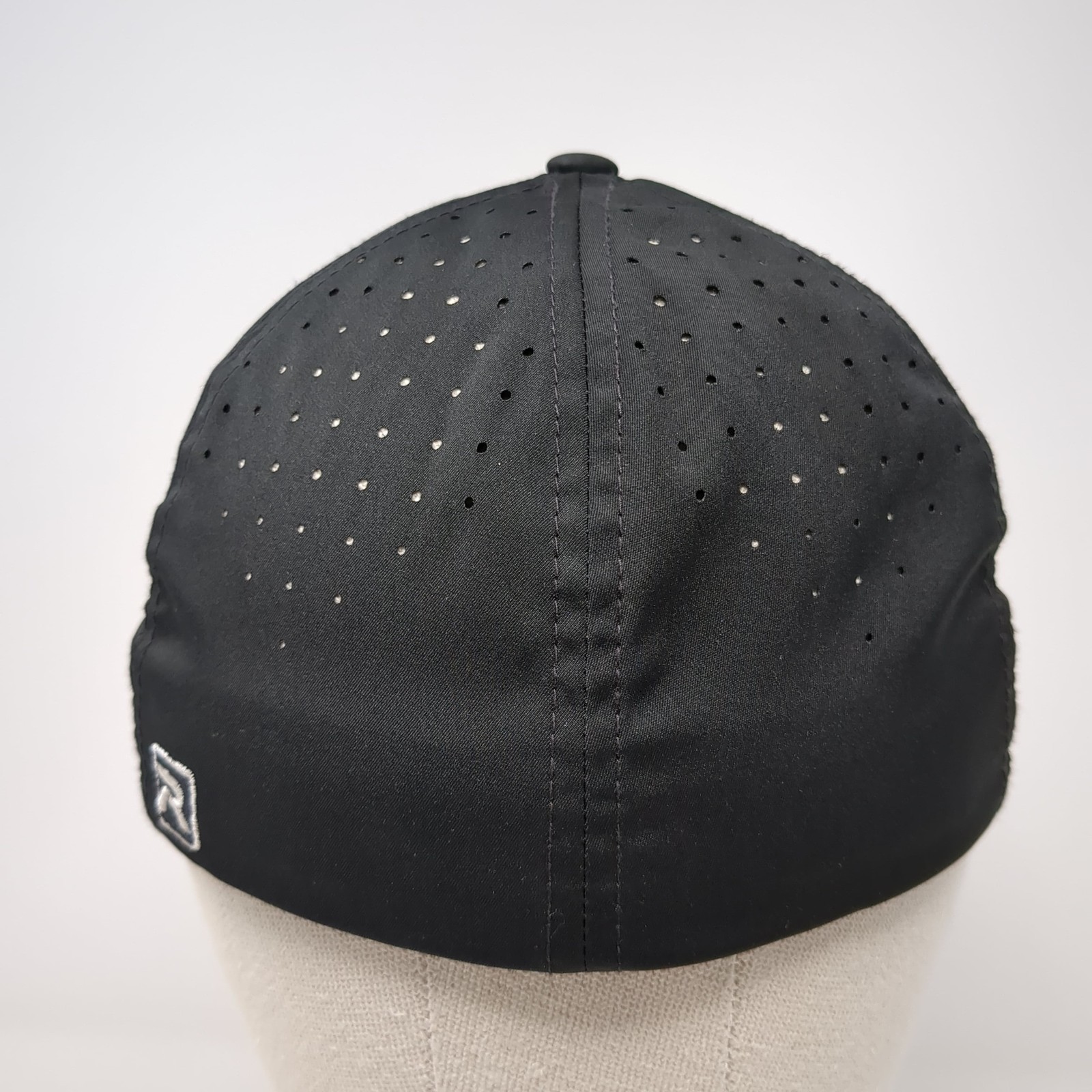 Crossfire Fastpitch Fitted Hat Solid Black Small … - image 6