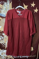 Vintage Russell Athletic Blank Mesh Football Jersey Size XL USA MADE RED