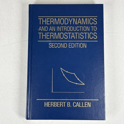 #ad #ad Thermodynamics and an Introduction to Thermostatistics 2nd Edition Hardcover $95.00