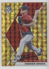 2021 Panini Mosaic Rookie Reactive Yellow Mosaic Prizm Tanner Houck #268 0ne9