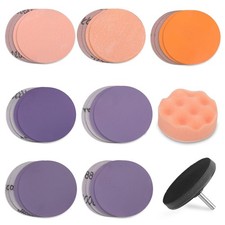 PLATINUMEDGE Car Headlight Restoration Kit, 3 inch Headlights 30 Pieces