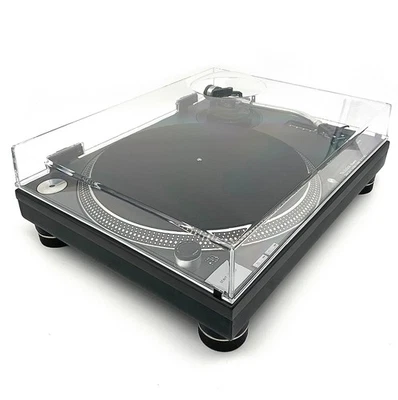MONDECKS Cubierta antipolvo transparente grado B para Technics SL-1200 SL-1210 - 90° bisagras MK GR PLX