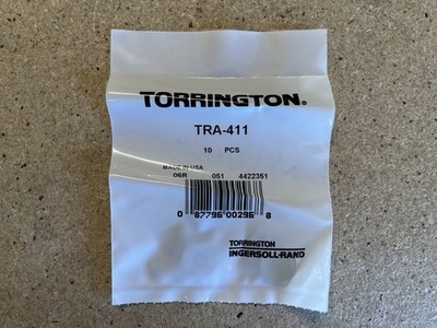 10 Pack - Torrington TRA-411 Thrust Washer Rust-Ban 392 Roller Bearings C85