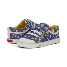 New See Kai  Run Kristin Blue Denim/Floral  sneakers, 13, NWT