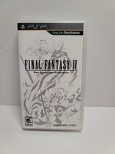 Final Fantasy IV 4: Complete Collection PlayStation Portable PSP W/ Case Manual