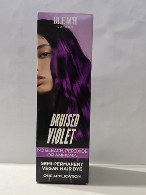Bleach London Semi Permanent Vegan Hair Dye (Bruised Violet)