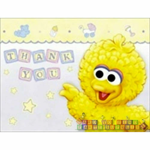 Sesame Street invitaciones y tarjetas de felicitación de Baby Shower