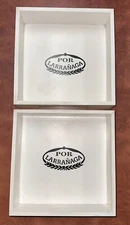 *2 Pack* Por Larrañaga Cigar Tray Holder 9.5 x 9.5