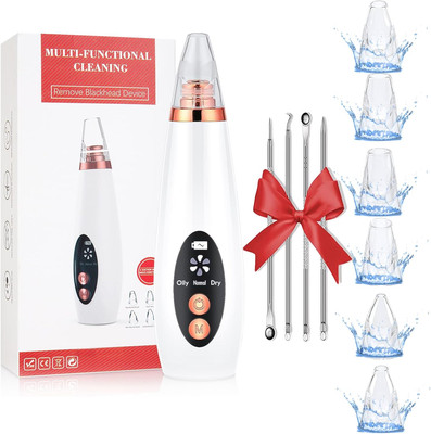 Blackhead Remover Vacuum, Black Head Remover for Face, Blackhead Extractor with 