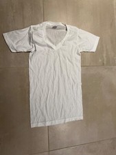 tshirt, us army white usa made, 100% cotton,XS, v neck