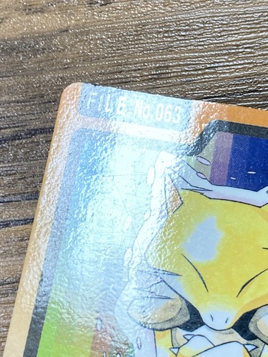 Pokemon Carddass Card Abra File No.63 Bandai Pocket Monsters 1997 Japan - Picture 7 of 20