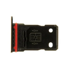 SIM Card Tray Dual for OnePlus 8 Black Holder Slot Insert Module Replacement