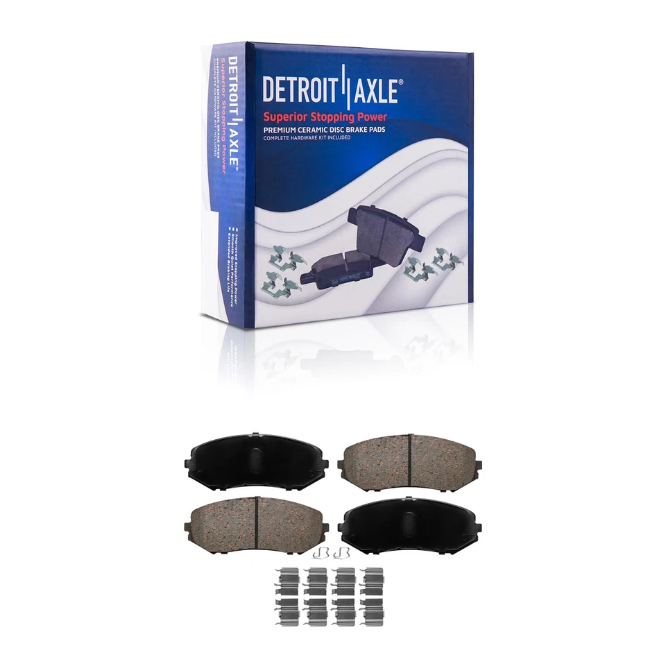 Rotores de freno delanteros + pastillas de cerámica para Grand Vitara 2006 2007 2008 2009 - 2013 Foto 4 de 4