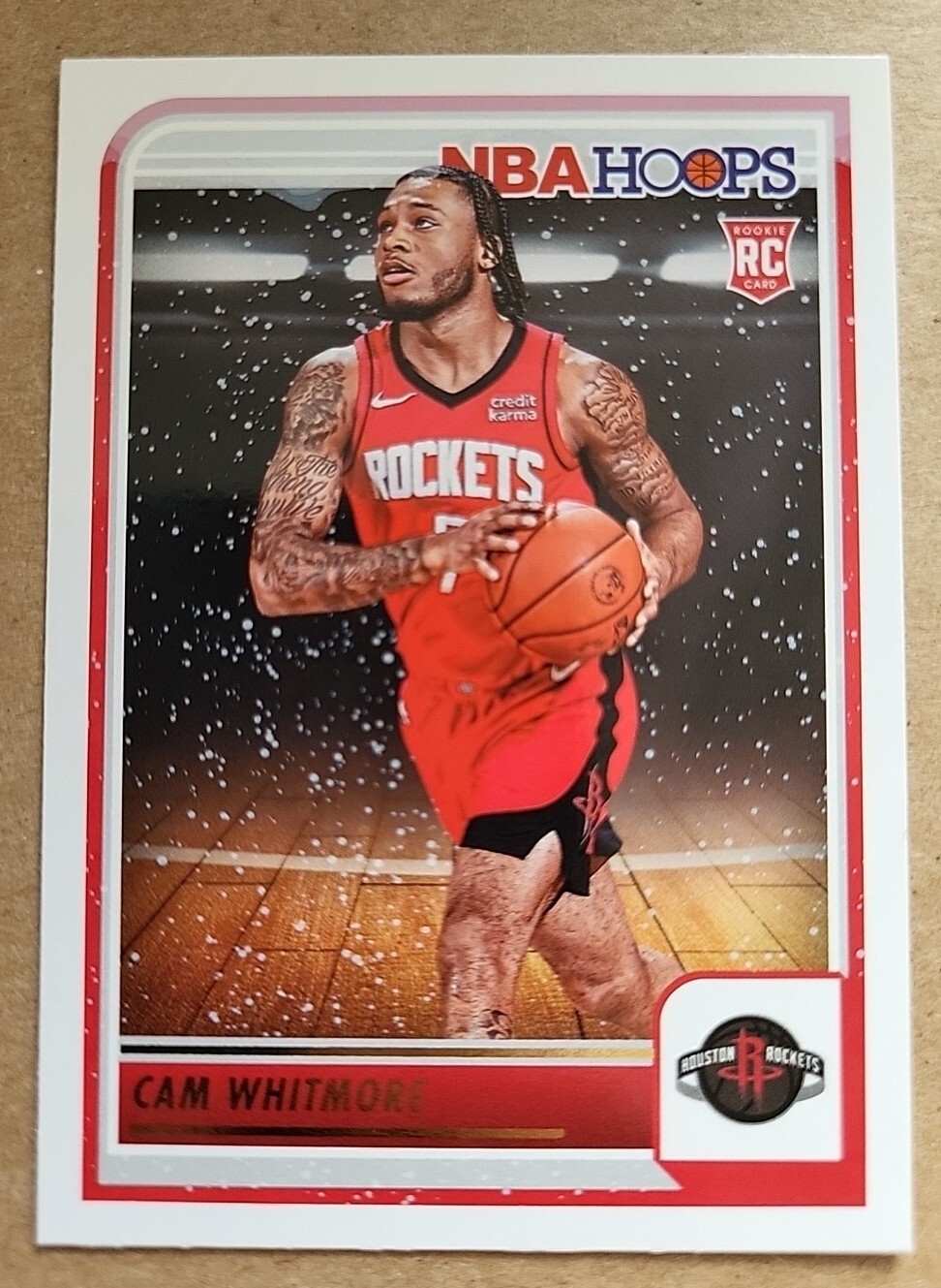 2023-24 NBA Hoops CAM WHITMORE Winter Snow Rookie Card #265