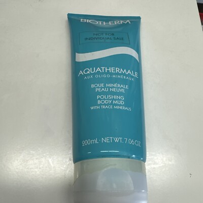 Biotherm Aquathermale  Polishing Body Mud With Trace Minerals 7.06 Oz HTF