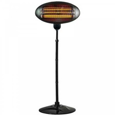Firefly 2.1kW Table Top Electric IP44 Patio Heater Garden Outdoor Halogen  Steel for sale online | eBay