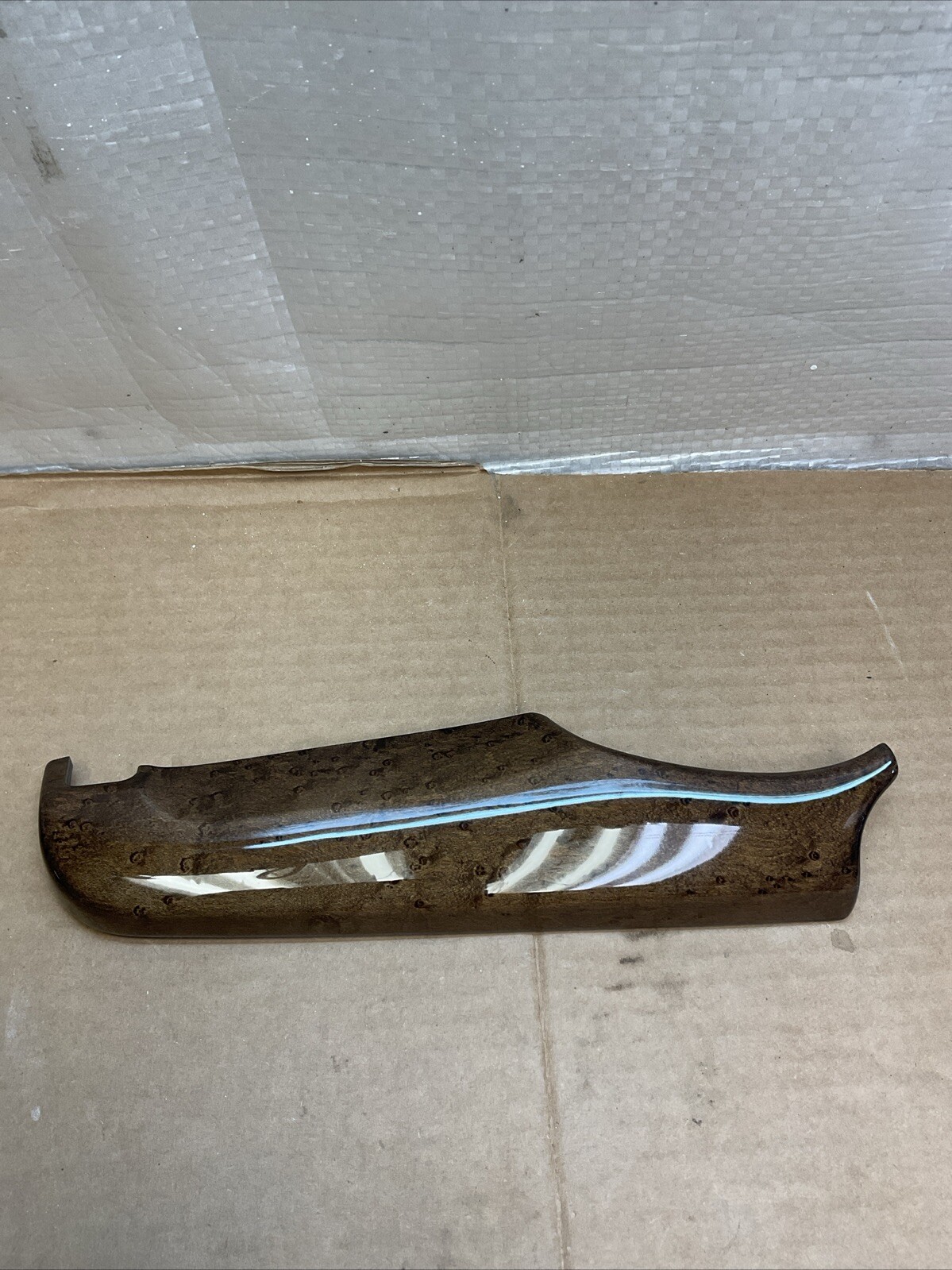 13-16 Maserati Quattroporte Front Left Dashboard Dash Cover Trim Panel Wood OEM