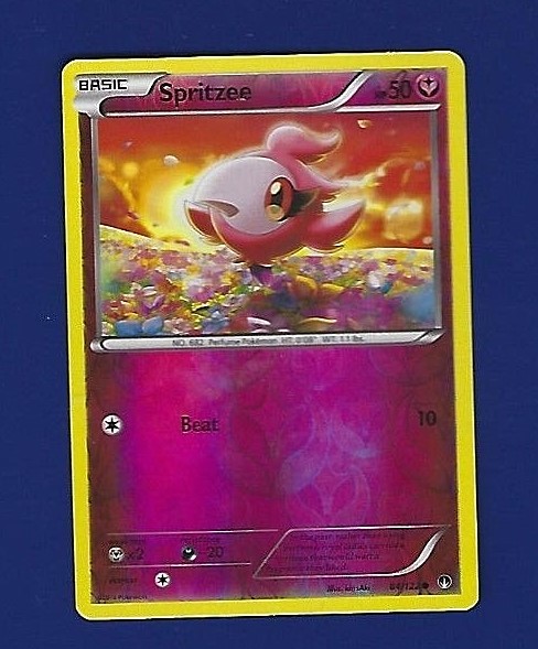 POKEMON SPRITZEE REVERSE FOIL CARD FREE SHIPPING | eBay