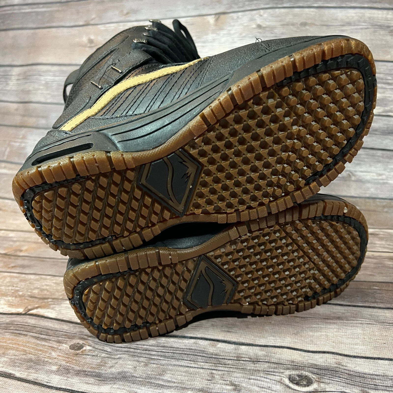 Stivali da snowboard Vans Hi Standard Pro uomo 8 neri con lacci da sci