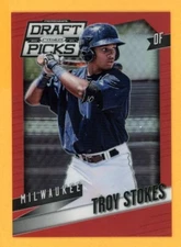 TROY STOKES JR 2014 Panini Prizm Draft Picks Red Rookie RC SER #d /100