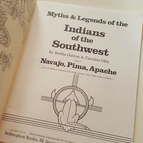 Myths and Legends of the Indians of the Southwest, Book 1: Navajo, Pima, Apache, - Imagen 2 de 6