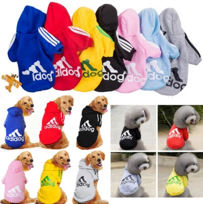 MARKENLOS Adidog Haustier Kleidung Hund Katze-Welpe Hoodies Mantel Winter Sweatshirt Jacke